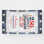 250. Jubiläums-Freiheitsfeier Banner (Horizontal)