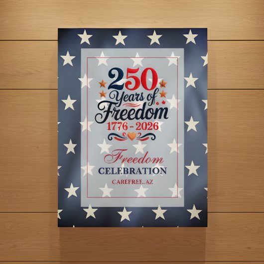 250. Jubiläums-Freiheitsfeier Poster