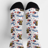 250. Jubiläums-Liberty-Bell-Socken Socken (Oben)