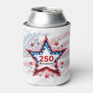 250. Jubiläums-Patriotischer Stern Dosenkühler