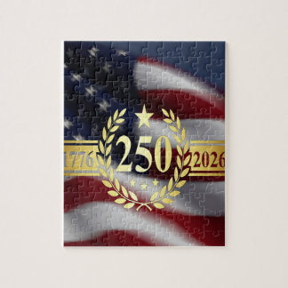 250. Jubiläums-USA-Flaggen-Puzzle – 1776–2026 Puzzle