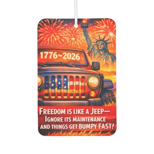 250. Jubiläumsauto  Autolufterfrischer (Vorderseite)