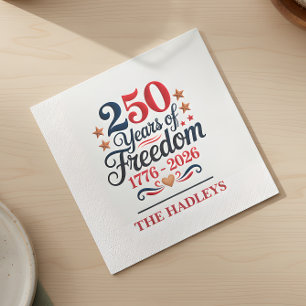 250. Jubiläumsfreiheitsfeier Serviette