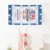 250. Jubiläumsfreiheitsparty Banner (Insitu)