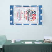 250. Jubiläumsfreiheitsparty Banner (Messeveranstaltung)