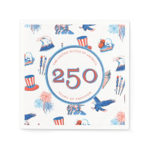 250. patriotische Wasserfarben-Party zum 4. Juli