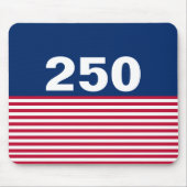 250 Red White and Blue USA Anniversary Mousepad (Vorne)
