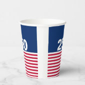 250 Red White and Blue USA Anniversary Pappbecher (Rechts)