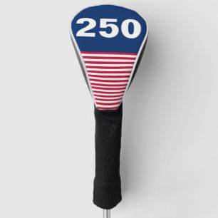 250 Rot Weiß Blau USA-Jubiläum Golf Headcover