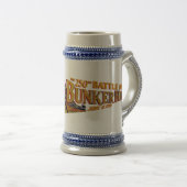 250. Schlacht von Bunker Hill Stein Bierglas (VorderseiteRechts)
