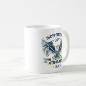 250. Unabhängigkeitstag 1776 Kaffeetasse (VorderseiteRechts)
