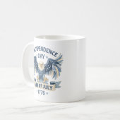 250. Unabhängigkeitstag 1776 Kaffeetasse (Vorderseite Links)