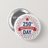 250. Unabhängigkeitstag Button (Vorne & Hinten)