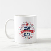 250. Unabhängigkeitstag Kaffeetasse (Links)