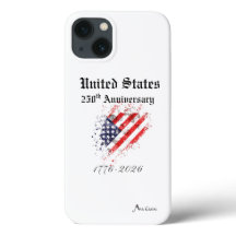 250. USA-Jubiläum-Handyhülle Apple