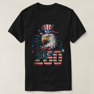 250 Weißkopfseeadler Amerika T-Shirt