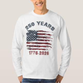 250 Years 1776 2026, Men's 4th of July T-Shirt