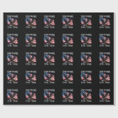 250 Years 4th Of July Eagle USA Flag 1776 2026 Geschenkpapier (Flach)