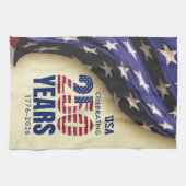 250 Years American Independence Souvenir Geschirrtuch (Horizontal)