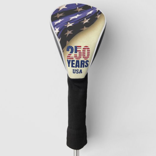 250 Years American Independence Souvenir Golf Headcover (Vorderseite)