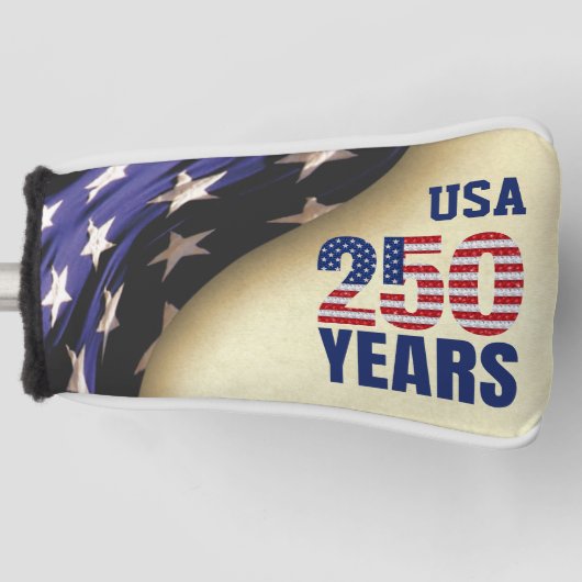250 Years American Independence Souvenir Golf Headcover (Vorderseite)