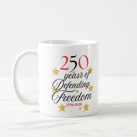 250 Years of Defending Freedom – America’s Birthda Kaffeetasse (Links)