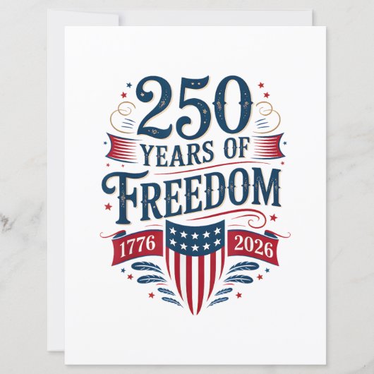 250 Years of Freedom 1776 2026 July 4th 250th Birt (Vorderseite)