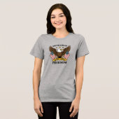 250 Years of Freedom America's Anniversary Tri-Blend Shirt (Vorderseite voll)