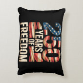 250 Years of Freedom Dekokissen (Rückseite(Vertikal))