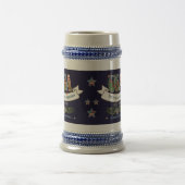 250 Years of Freedom Elegant Patriotic Beer Stein Bierglas (Mittel)