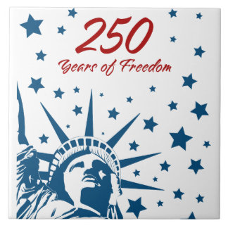 250 Years of Freedom Happy Birthday USA Patriotic Fliese