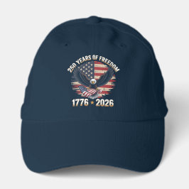 250 Years of Freedom Patriotic Eagle Cap 1776-2026 Truckerkappe