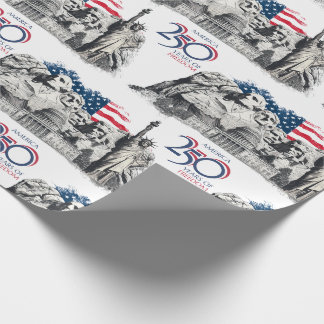 250 years of Freedom USA Independence Geschenkpapier