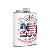 250 Years of Independence  Flachmann (Rechts)