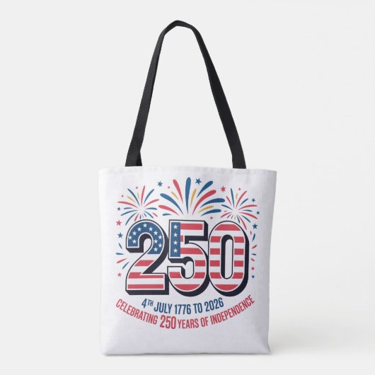 250 Years of Independence  Tasche (Rückseite)