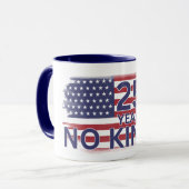 250 years of No Kings American Flag Tasse (Vorderseite Links)