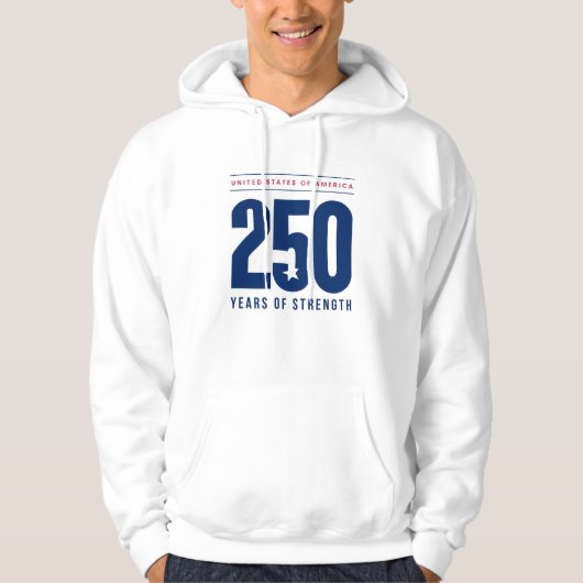 250 Years of Strength Hoodie (Vorderseite)
