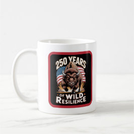 250 Years of Wild Resilience Bison Kaffeetasse