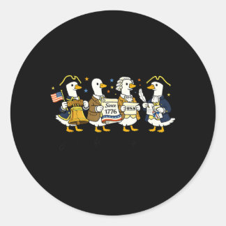 250 Years USA Anniversary Patriotic Just A Runder Aufkleber