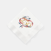 250th America Historical Anniversary Serviette (Ecke)