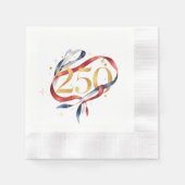 250th America Historical Anniversary Serviette (Vorderseite)