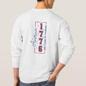 250th American Independence 1776–2026 Patriotic US T-Shirt (Rückseite)