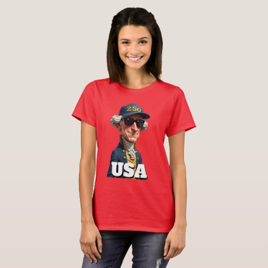 250th America's Birthday T-Shirt (Vorne ganz)