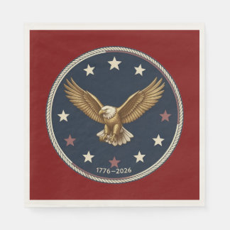  250th Anniversary Standard Paper Luncheon Napkins Serviette