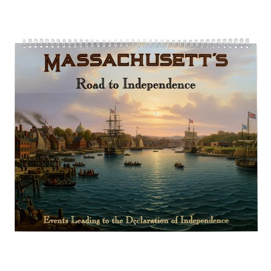 250th Anniversary -State of Massachusetts Calendar Kalender (Titelbild)