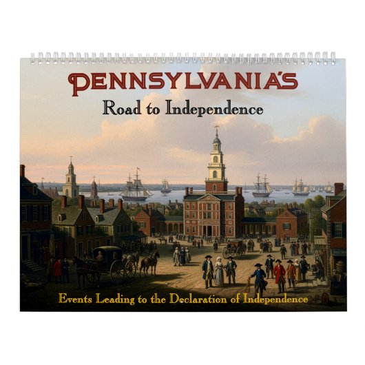 250th Anniversary - State of Pennsylvania Calendar Kalender (Titelbild)