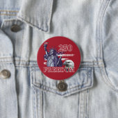 250th Anniversary USA Flag Liberty Eagle Freedom Button (Beispiel)
