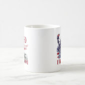 250th Anniversary USA Flag Liberty Eagle Freedom Kaffeetasse (Mittel)
