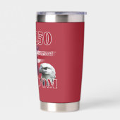 250th Anniversary USA Flag Liberty Eagle Freedom Thermobecher (Links)