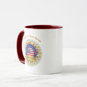 250th Anniversary USA Patriotic | 1776–2026 Tasse (Vorderseite Links)